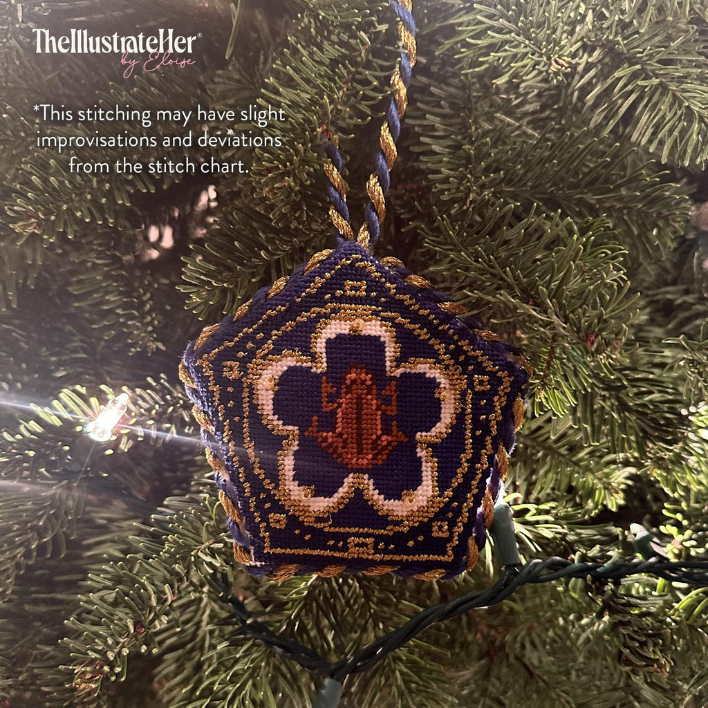 Chocolate Frog - Digital Needlepoint Stitch Chart - 18 Mesh | Magical Trolly Sweets