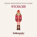 Nutcracker - Digital Needlepoint Stitch Chart - 18 Mesh | Christmas Holiday Solstice Yule