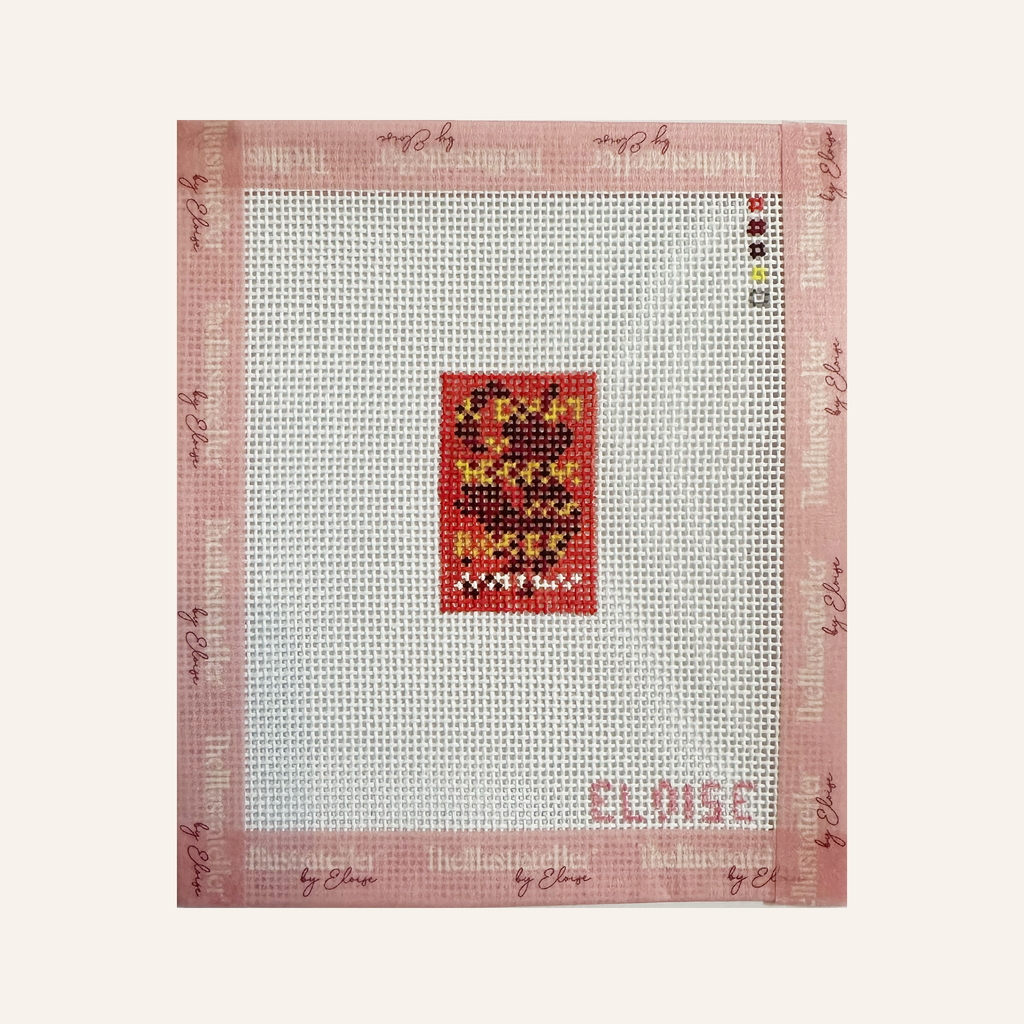 ACOTAR | 18 Mesh Needlepoint Canvas | Hand Stitch Painted