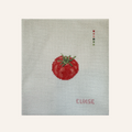 Tiny Tomato | 18 Mesh Needlepoint Canvas | Hand Stitch Painted